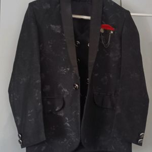 Good Quality Boys Black Suit