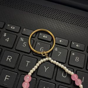 Pearl keychain Handmade