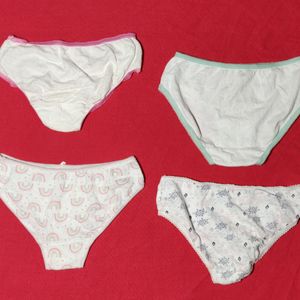 Combo Baby Girl 10 Brief Size 2/3 Years