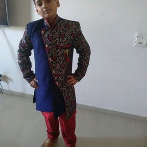 Boys Ethnic Wear (Sherwani With Kurta Pajama)