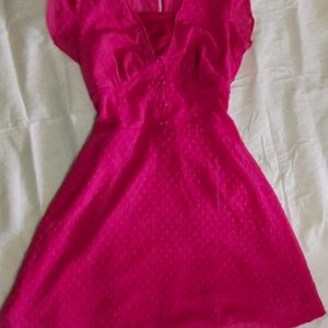 Pink Cottagecore Dress