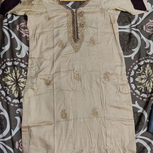 Beautiful Palazzo Kurti Set. With Heavy Duppata..