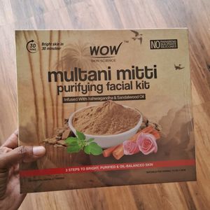 Wow Multani Mitti Facial Kit