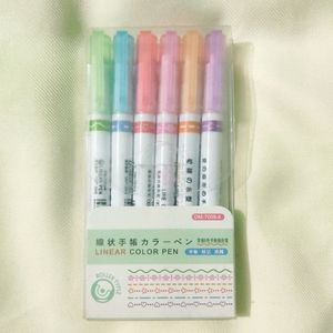 Attractive Highlighter Pens Pack Of 6