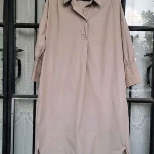 Shirt Dress With Pockets