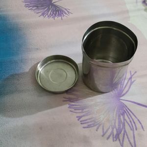 Aluminium Spice Box With Stainless Steel Container