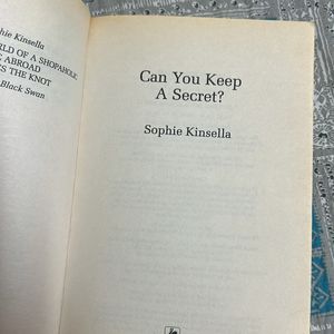 Can You Keep A Secret? Sophie Kinsella