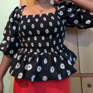 Floral Crop Top Size - S To M