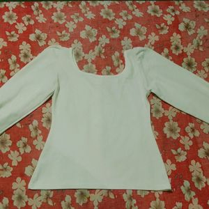 Fancy Cotton Blend Women Top