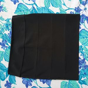 formal black pencil skirt