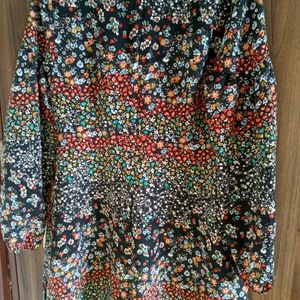 ZARA Floral Print Jumpsuit, Casual Playsuit