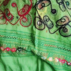 Green Dupatta