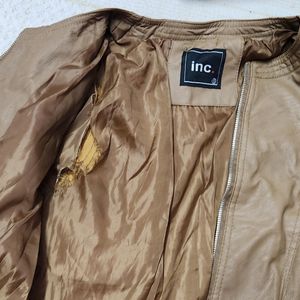 Brown Colur Lether Jacket