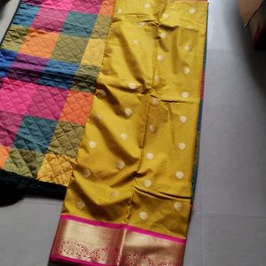 Kanchipuram Silk Saree With Blouse