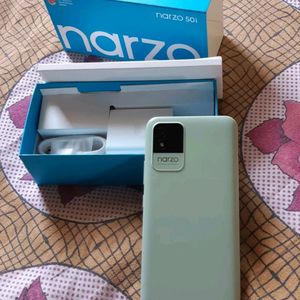 REALME NARZO 50i With Original Box & Charger