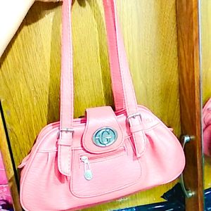 Pich Colour Carry Hand Purse 👜💗