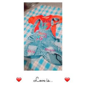 Baby Boy Dungree Set