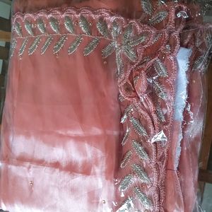 Organza Wedding wear Saree