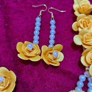 Haldi Jewellery Set