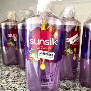 Sunsilk Oil Blends Frizz Smooth Shampoo