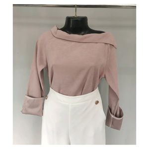 Imported Beige Elegant Tops