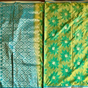 Banarasi Silk Saree With Blouse