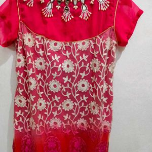 Pink Kurti