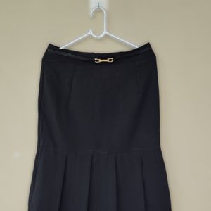 Pencil Pleated Skirt