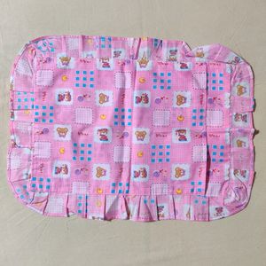 Baby Pillow Cover Pink(NEW Without 🏷️)