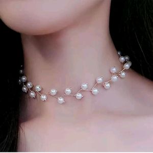 Sterling Moti Choker