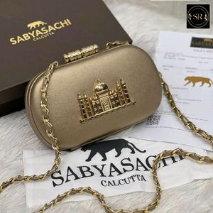 SABYASACHI NEW TAJ PATTERN CLUTCH WD BOX