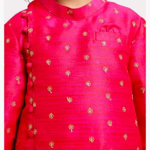 Silk Kurta Payjama Embroidered For Boys