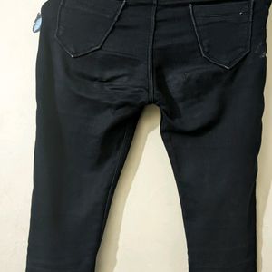 Black Denim Jeans For Girls