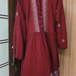 Women's Embroidered Dress