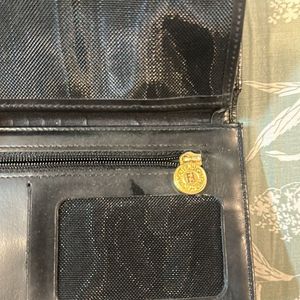 Fendi Grey Zucchino Canvas Wallet