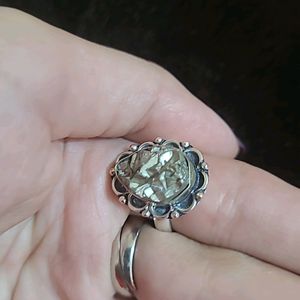 Natural Pyrite Ring New Unused