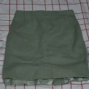 Mint Mini Korean Skirt