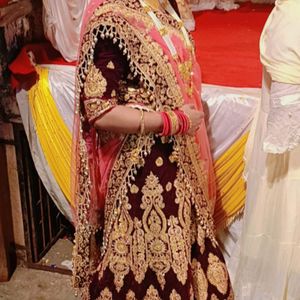 Designer Lahenga Choli With Net Dupatta