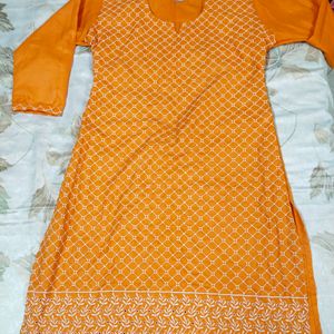 Orange Kurti 🧡