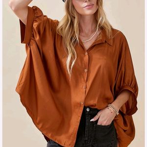 ZARA Satin Shirt