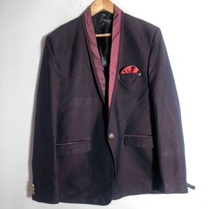 Burgundy Blazer Set(Men’s)