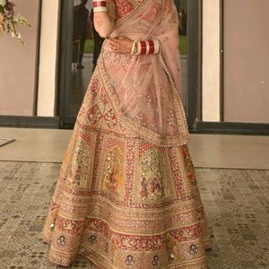 Bridal Lehenga With Beautiful Embroidery