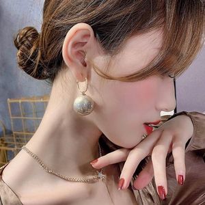 New Korean big Pearl Earrings