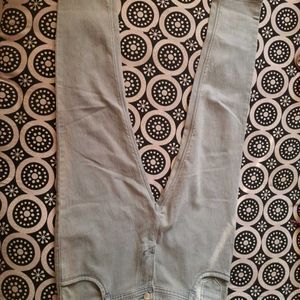 Grey Denim Jeans