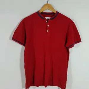 Red  Close Neck T-Shirt (Men's)