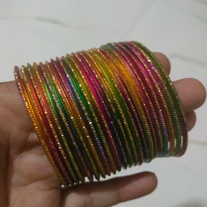 Multicolor Metal Bangles