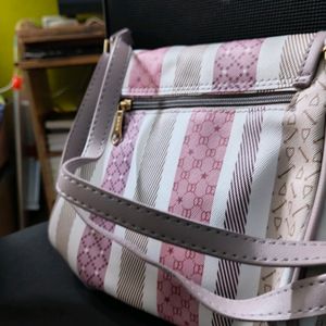 Mini Stripped Sling Bag