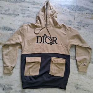 CREAM  HOODIE