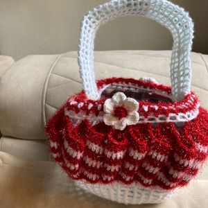 A Beautiful Crochet Handmade Multipurpose Basket