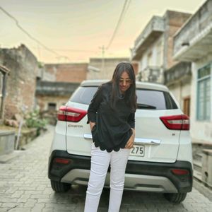 Women White Jeans